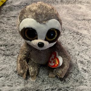 🐶3/20$ Ty  sloth Dangler heart tag 6 inch Read